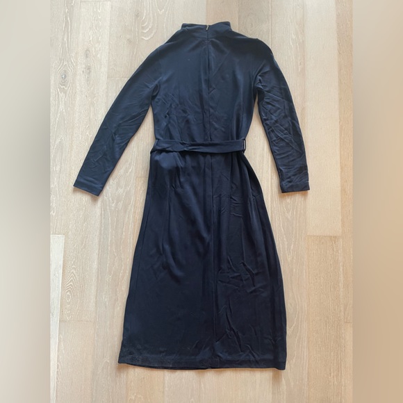 Massimo Dutti belted turtleneck dress size M - Picture 2 of 4